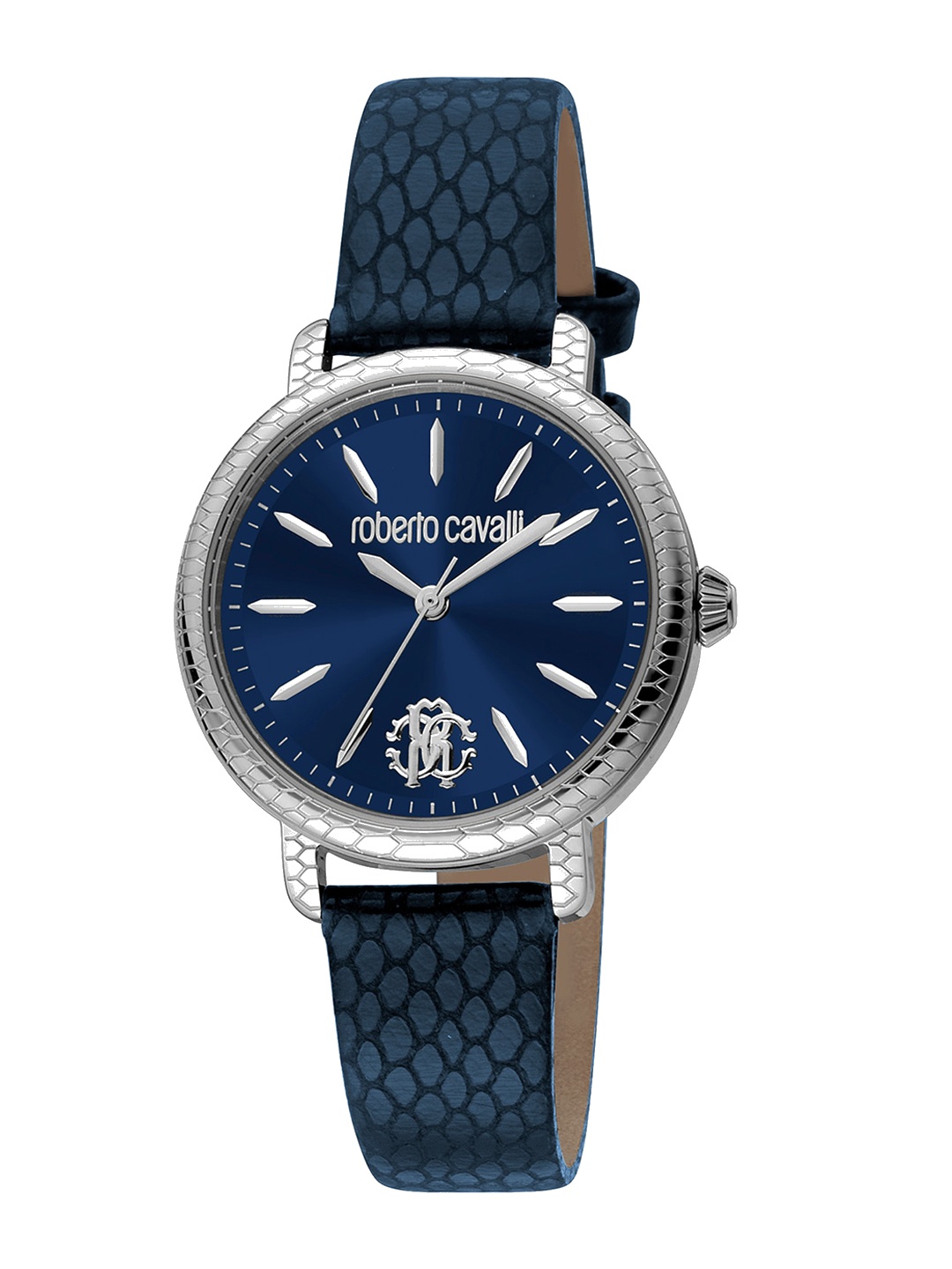 

Roberto Cavalli Women Leather Straps Analogue Watch RC5L034L0015, Blue