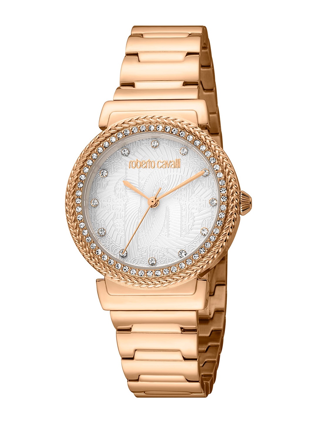

Roberto Cavalli Women Stainless Steel Straps Analogue Watch RC5L039M0075, Silver