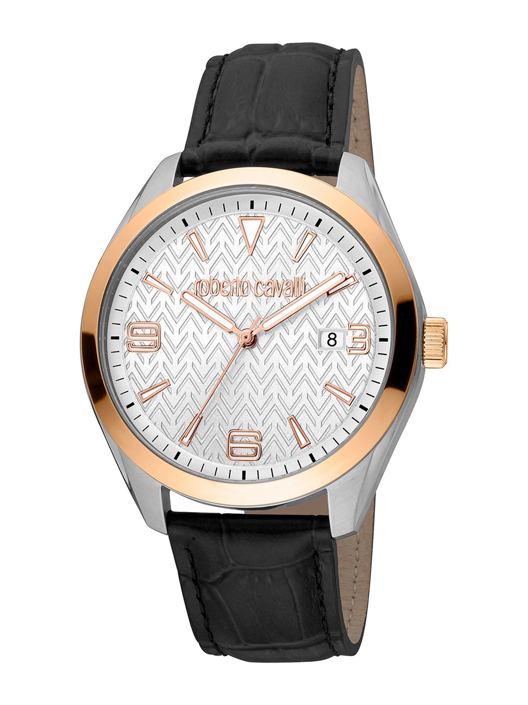 

Roberto Cavalli Men Water Resistance Stainless Steel Analogue Watch RC5G048L0035, Silver