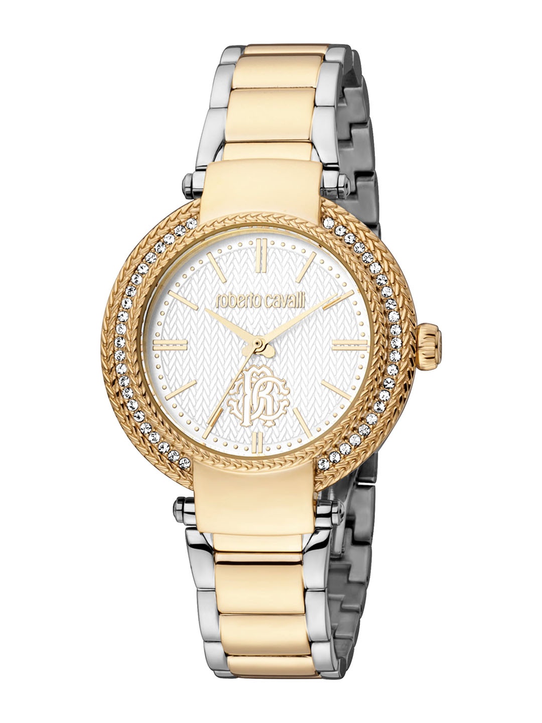 

Roberto Cavalli Women Water Resistance Stainless Steel Analogue Watch RC5L023M0095, White