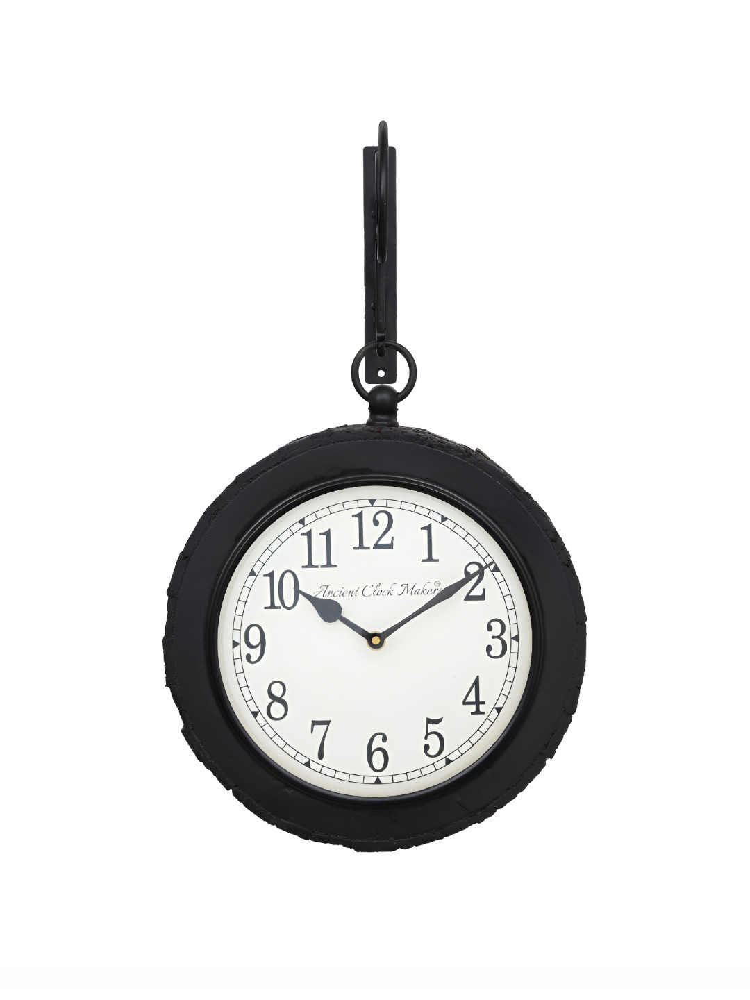 

Heritage India Brown Contemporary Round Wall Clock