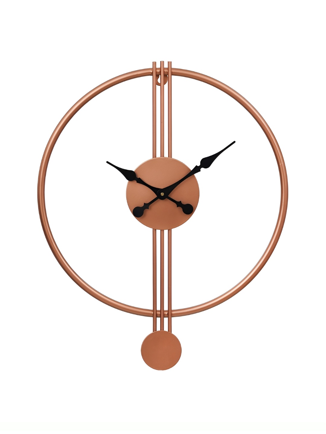 

Heritage India Copper-Toned Contemporary Wall Clock