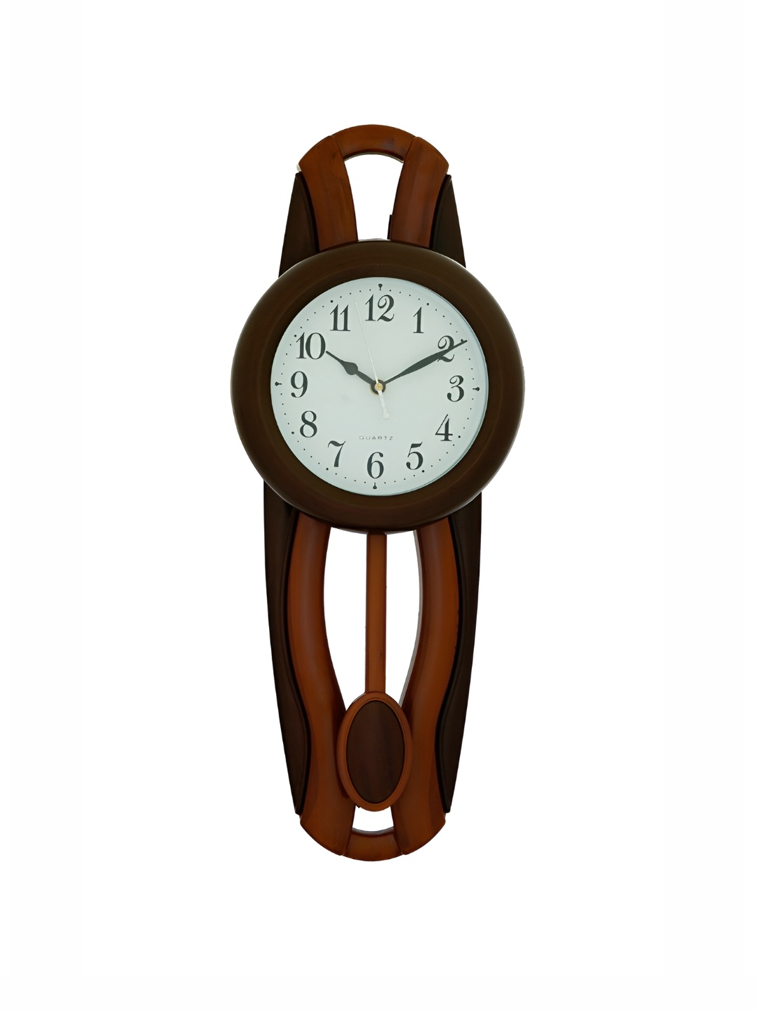 

Heritage India Brown Contemporary Round Wall Clock