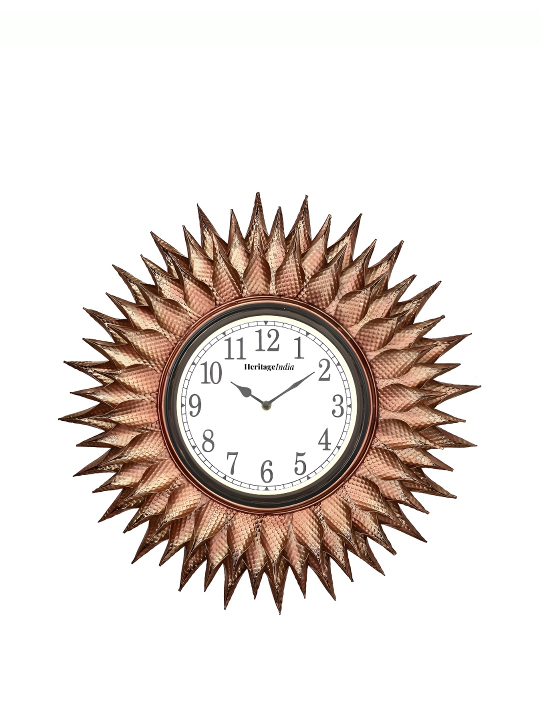 

Heritage India Brown Round Traditional Wall Clock