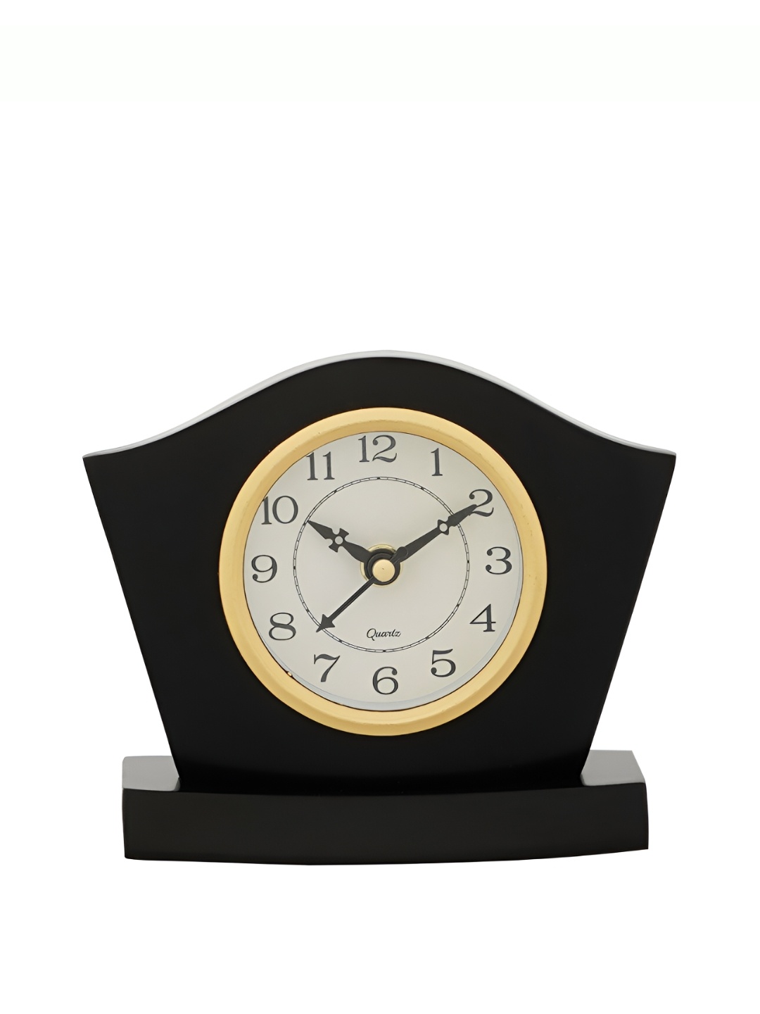 

Heritage India Black & Gold Toned Traditional Analogue Table Clock