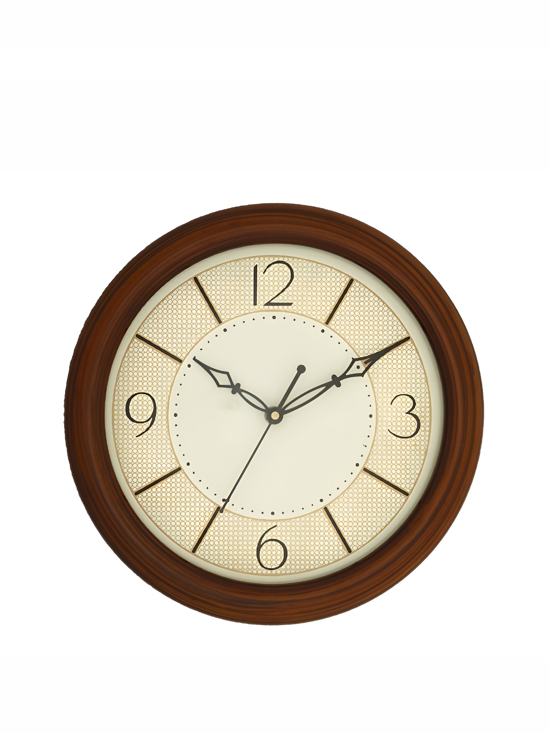

Heritage India Brown Contemporary Round Wall Clock