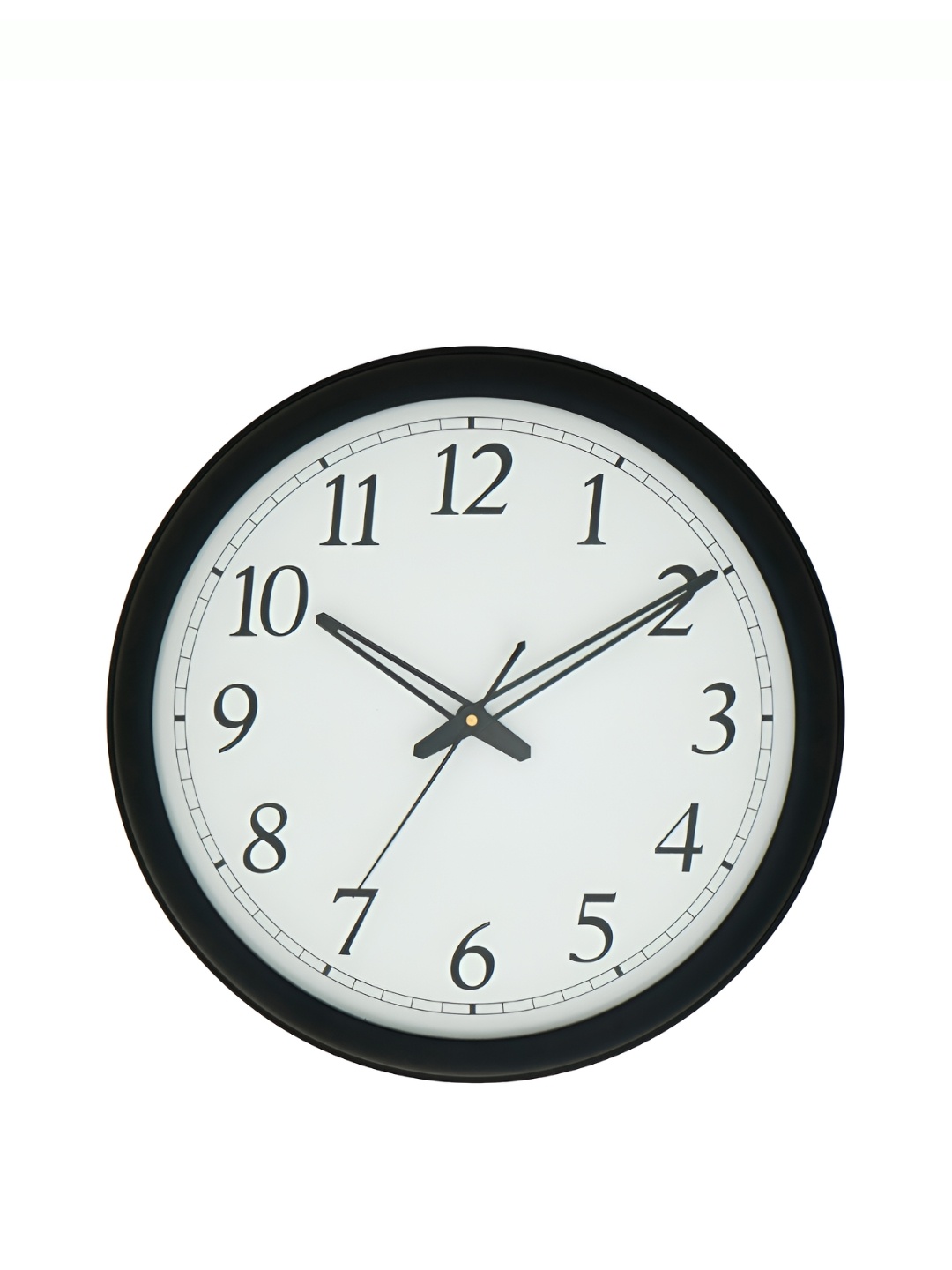 

Heritage India Black & White Round Traditional Analogue Wall Clock