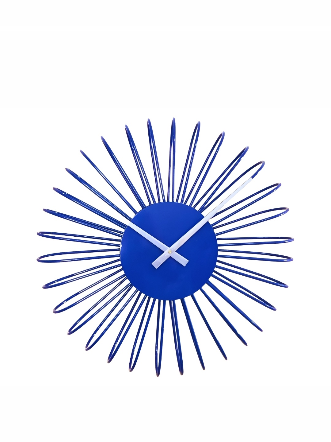 

Heritage India Blue Round Shaped Contemporary Wall Clock