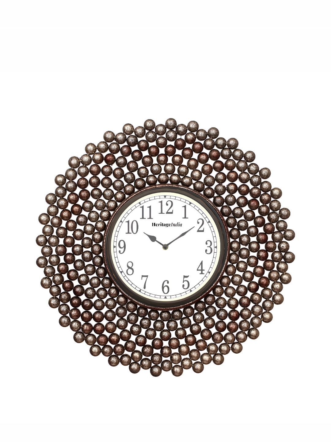 

Heritage India Brown Contemporary Wall Clock