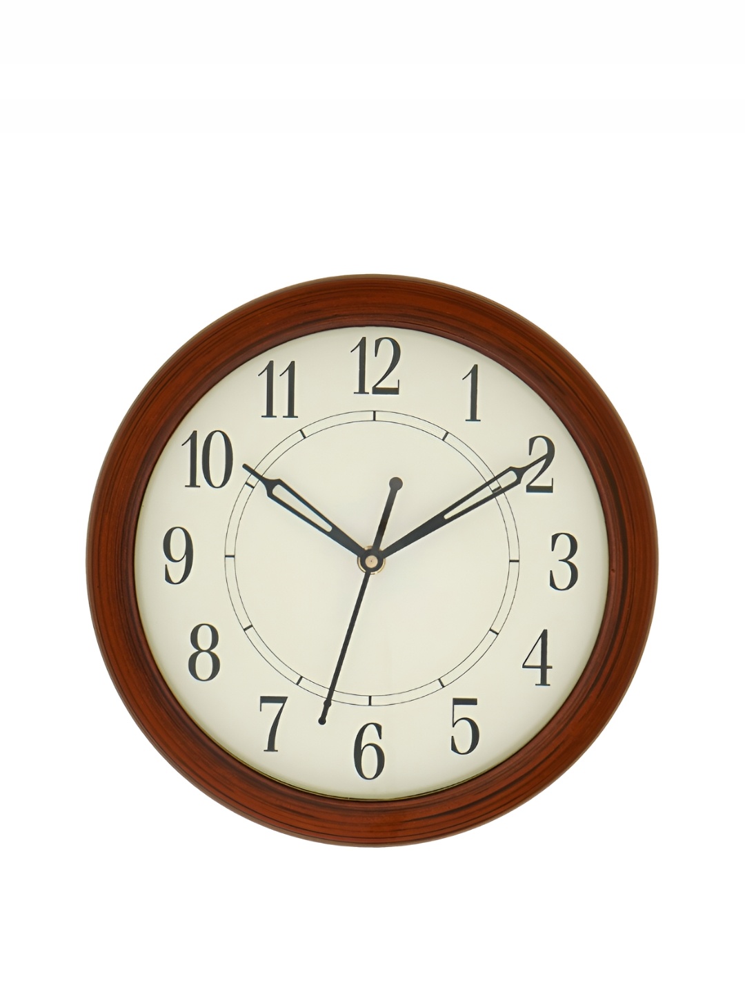 

Heritage India Brown & Beige Round Traditional Analogue Wall Clock