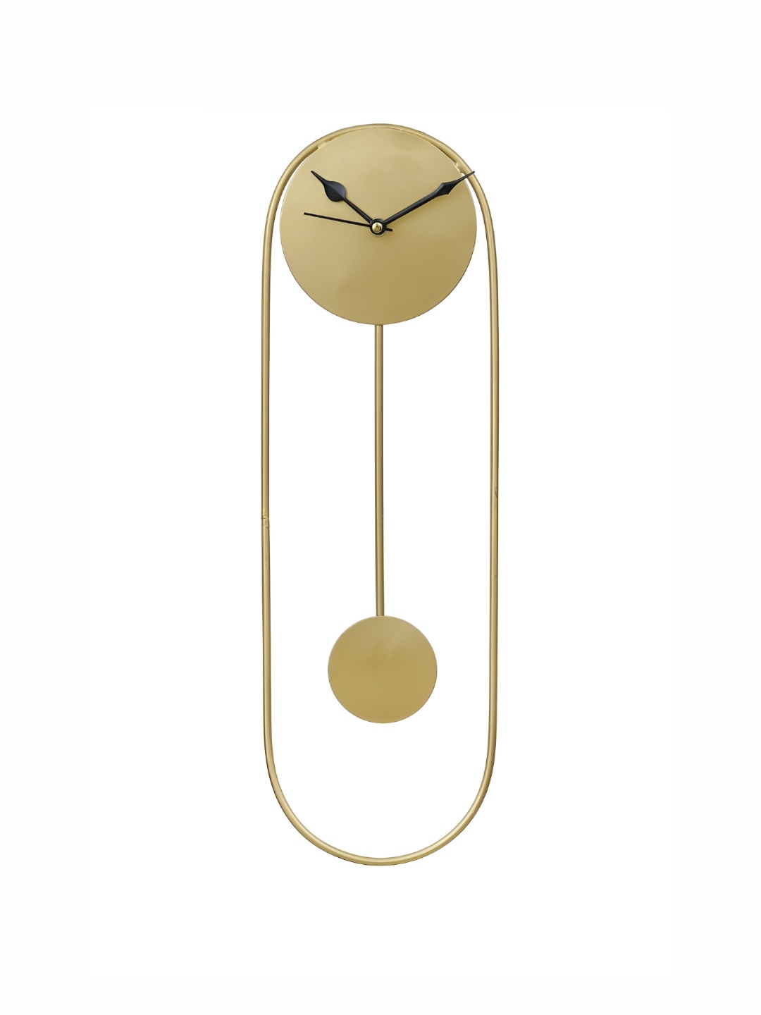 

Heritage India Gold-Toned Contemporary Wall Clock