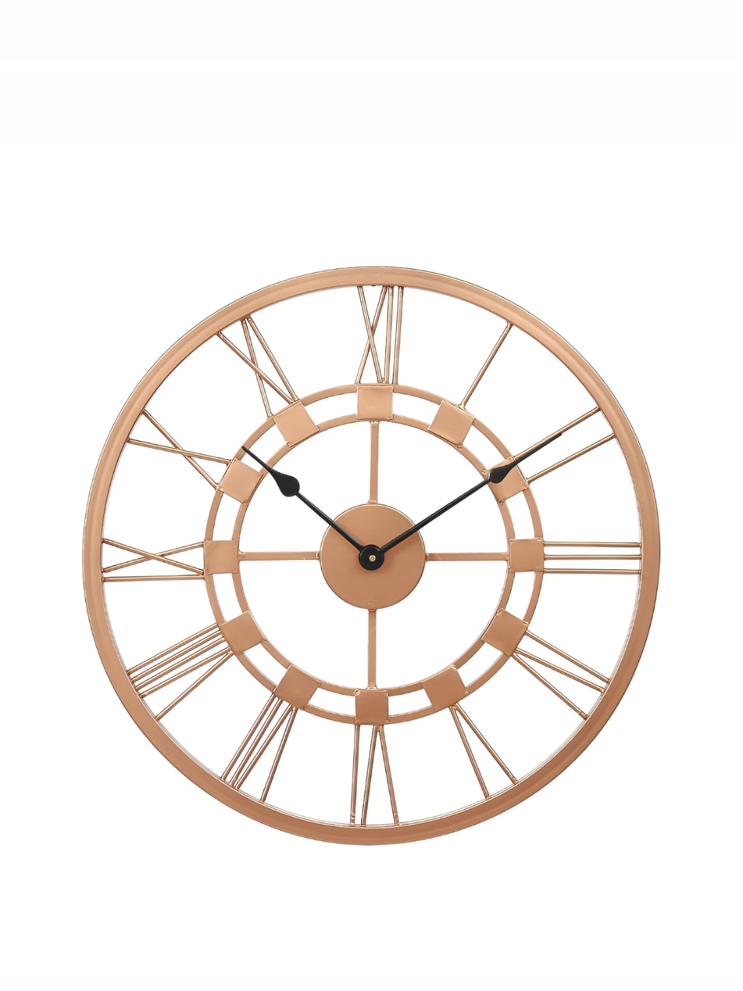 

Heritage India Copper-Toned Contemporary Wall Clock