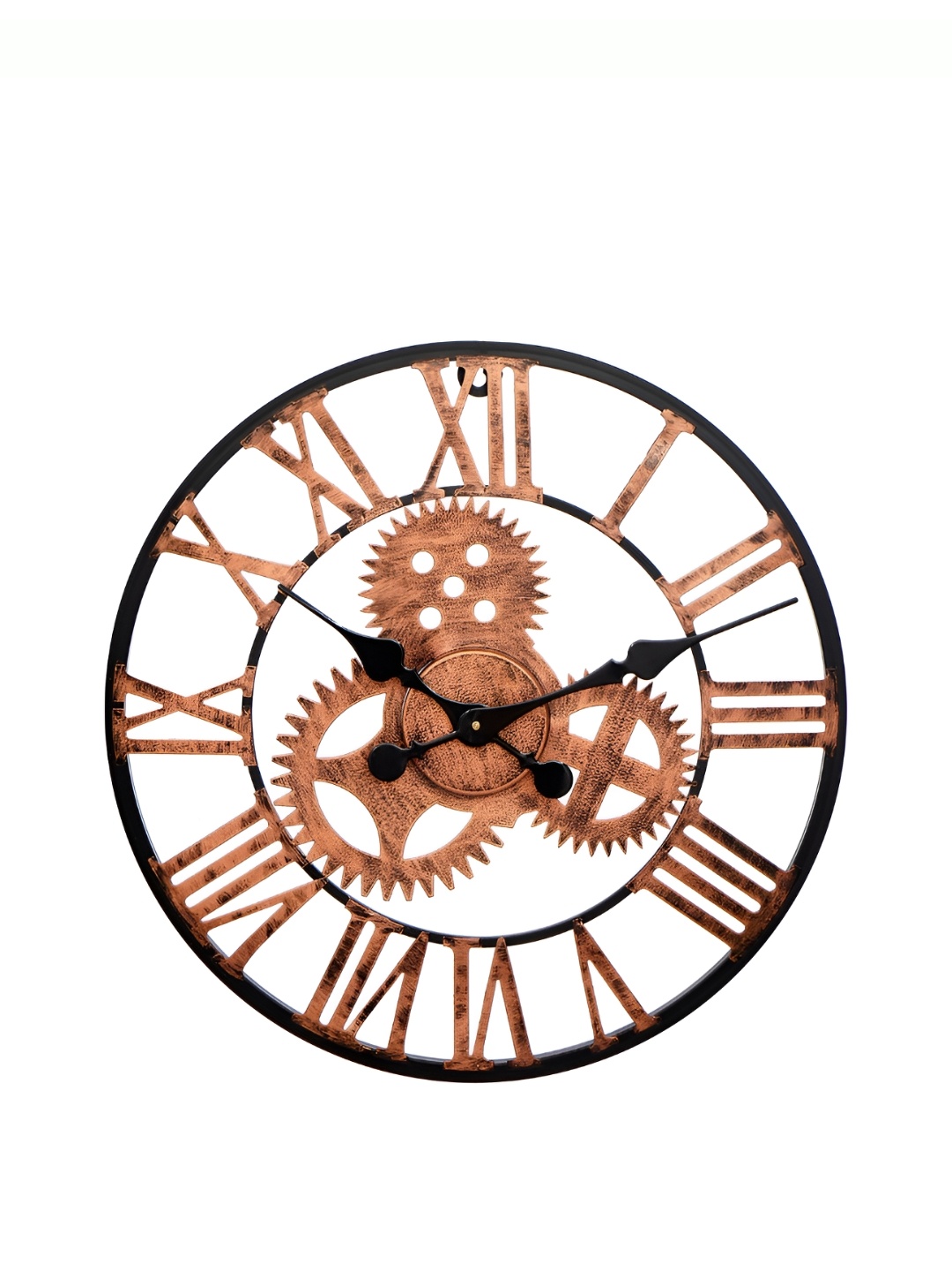 

Heritage India Copper-Toned Contemporary Wall Clock