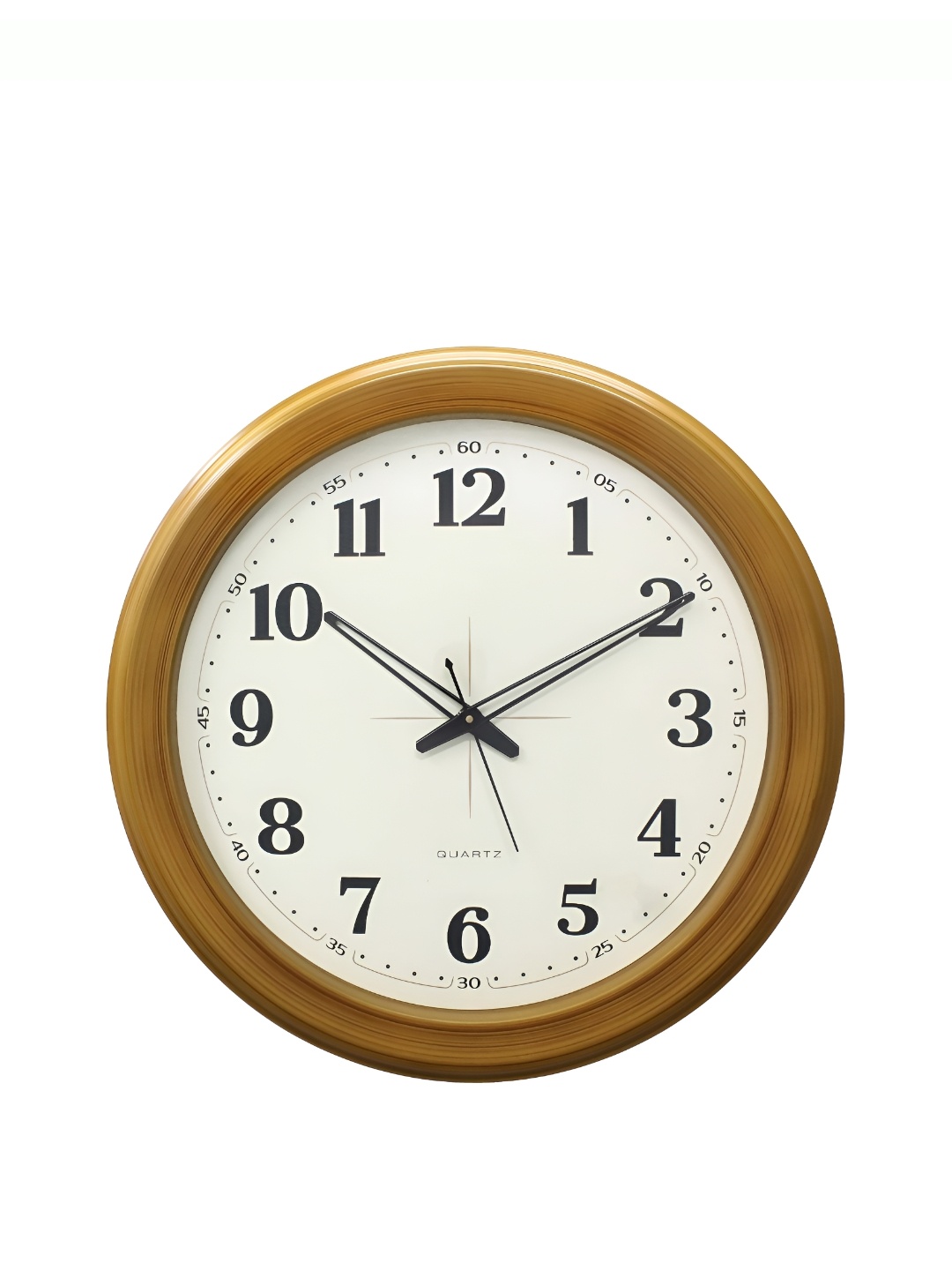 

Heritage India Yellow & White Printed Round Contemporary Wall Clock