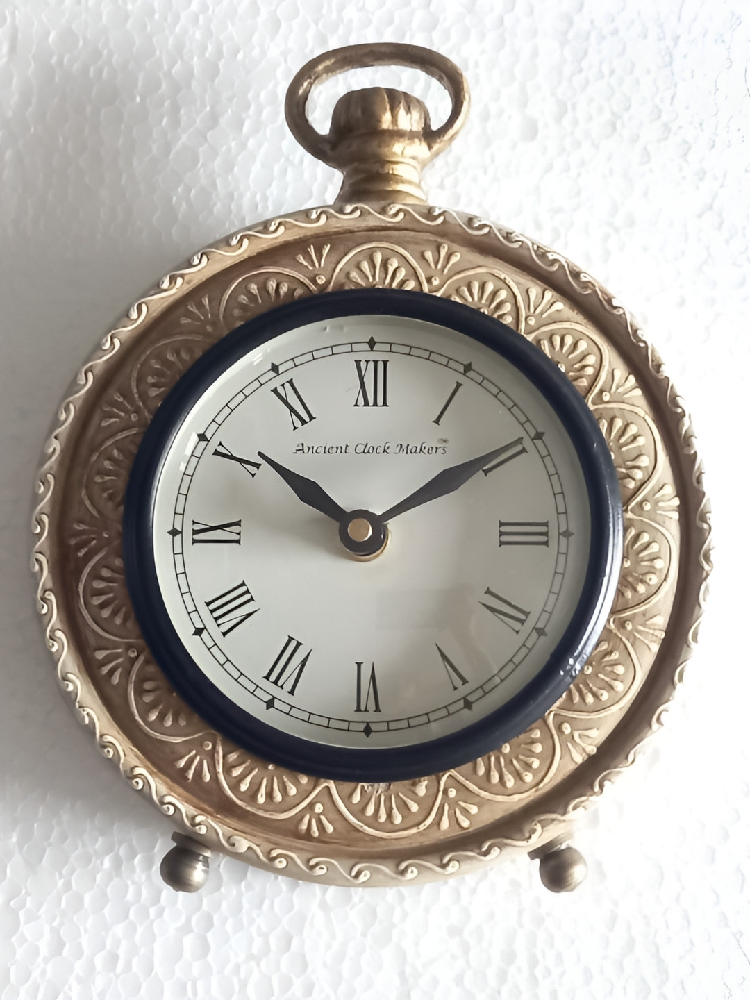 

Heritage India Brown & Cream Wooden Contemporary Round Analogue Wall Clock