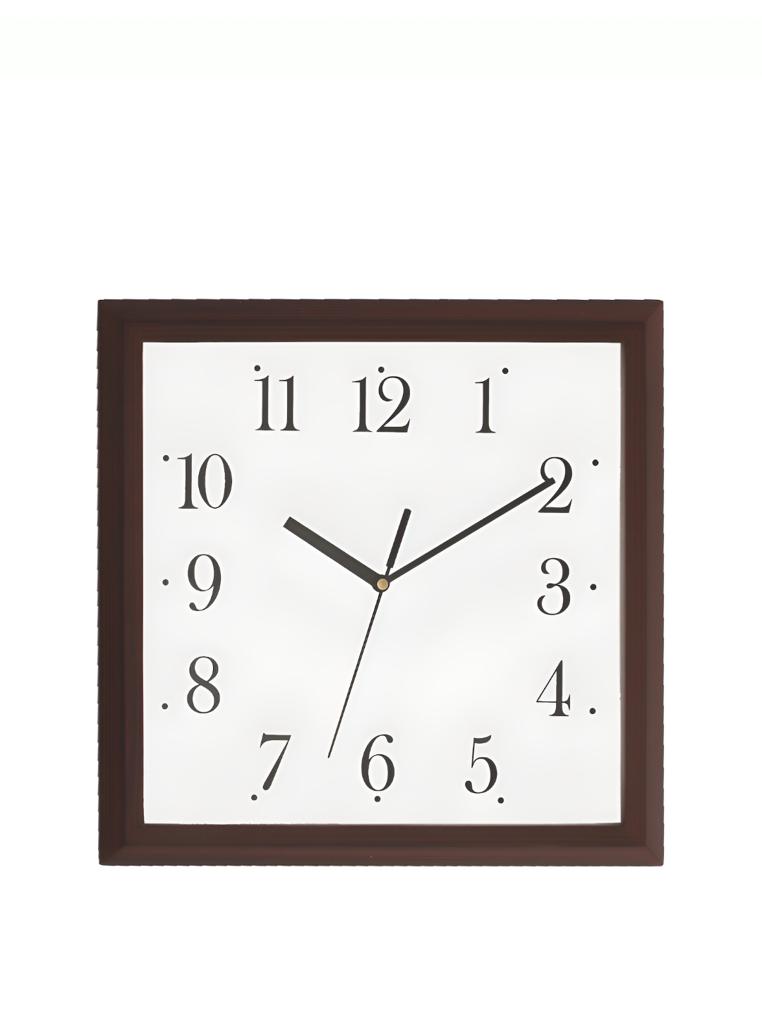 

Heritage India Brown & White Geometric Shaped Contemporary Wall Clock