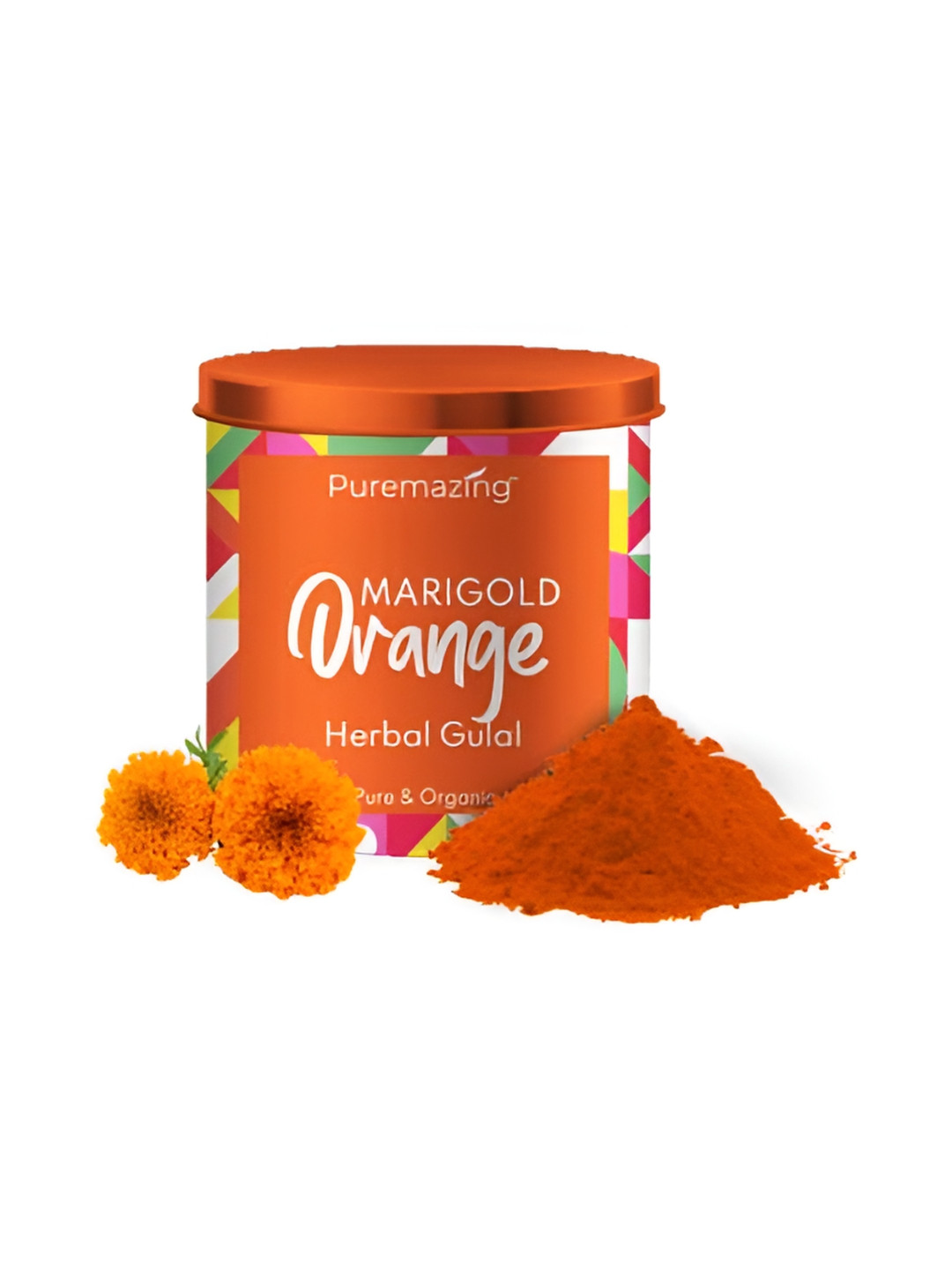 

Imvelo Green your hygiene Orange Coloured Pure & Organic Herbal Gulal