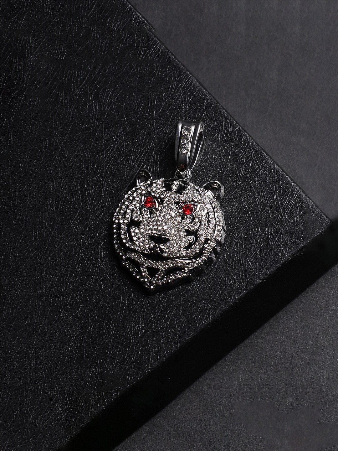 

French Accent Men Silver Plated Pendants with Chains