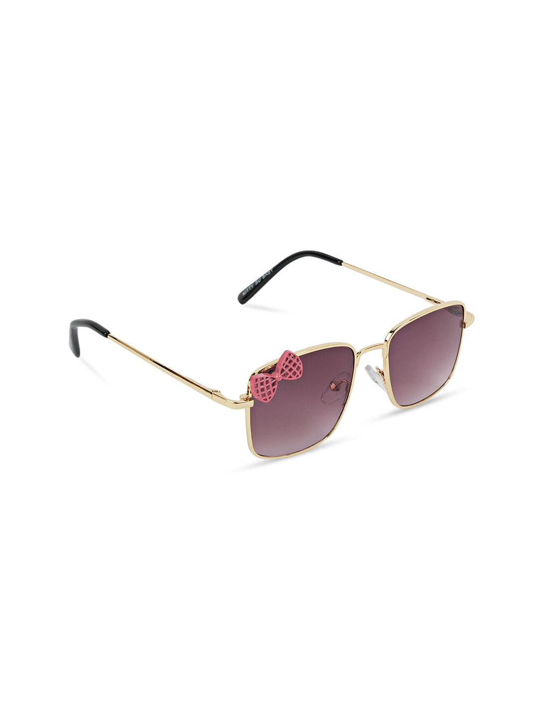 

DukieKooky Kids Square Sunglasses with UV Protected Lens DKSG422C, Purple