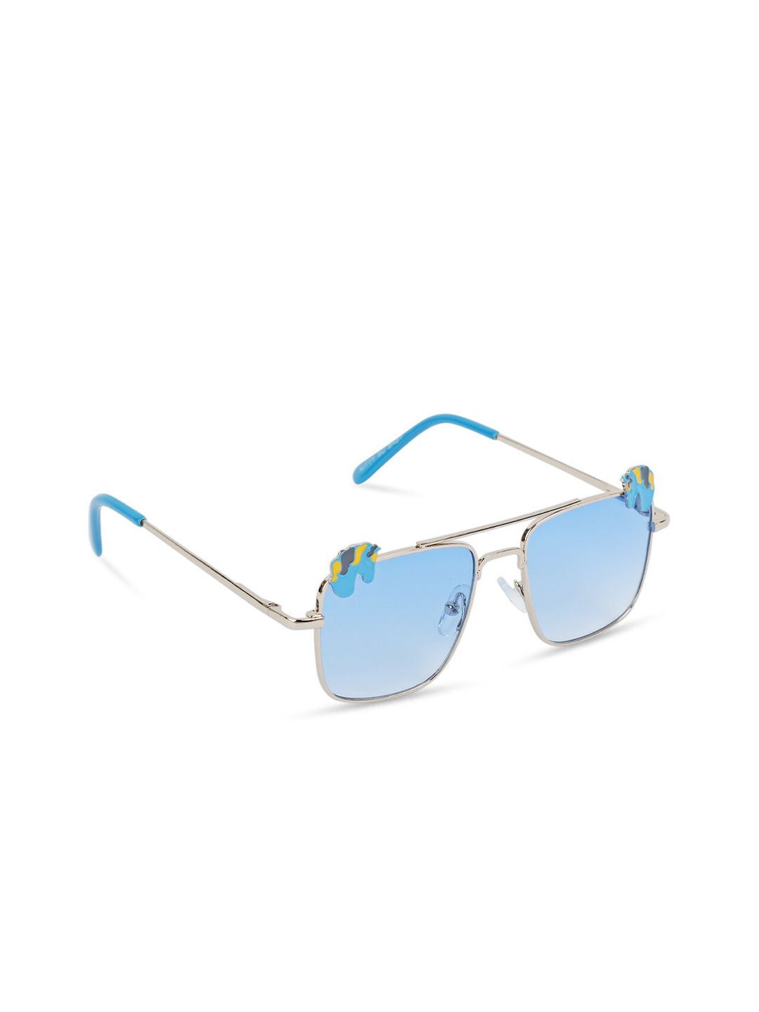 

DukieKooky Kids Square Sunglasses With UV Protected Lens DKSG425A, Blue