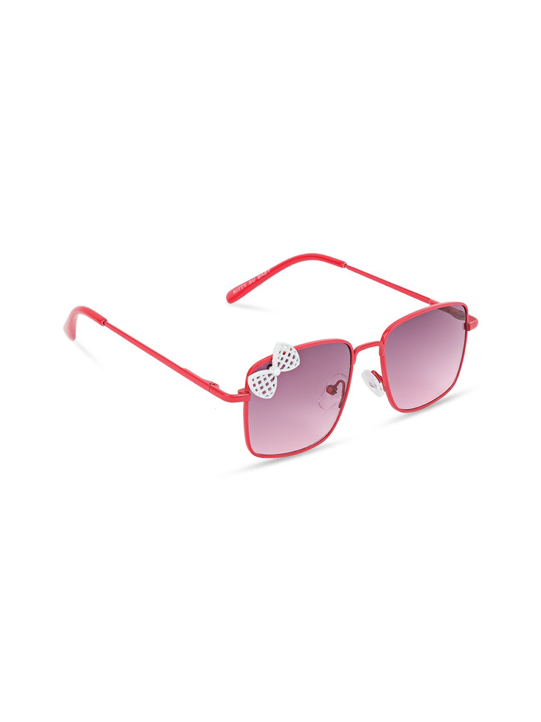 

DukieKooky Kids Square Sunglasses With UV Protected Lens, Purple
