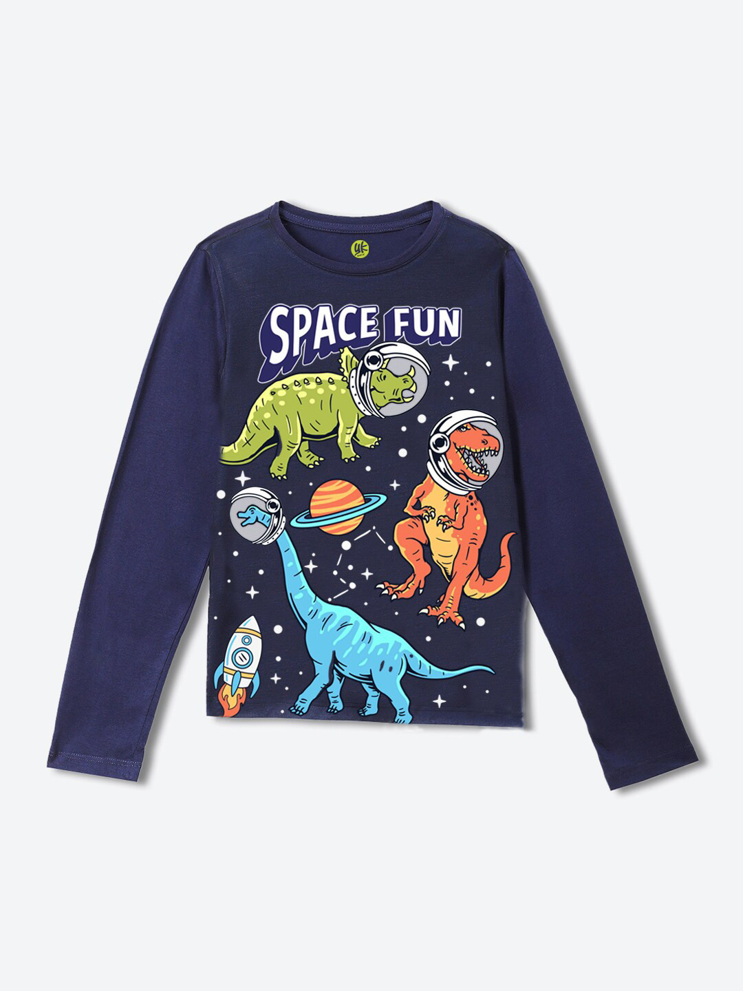 

YK Boys Graphic Printed T-shirt, Blue