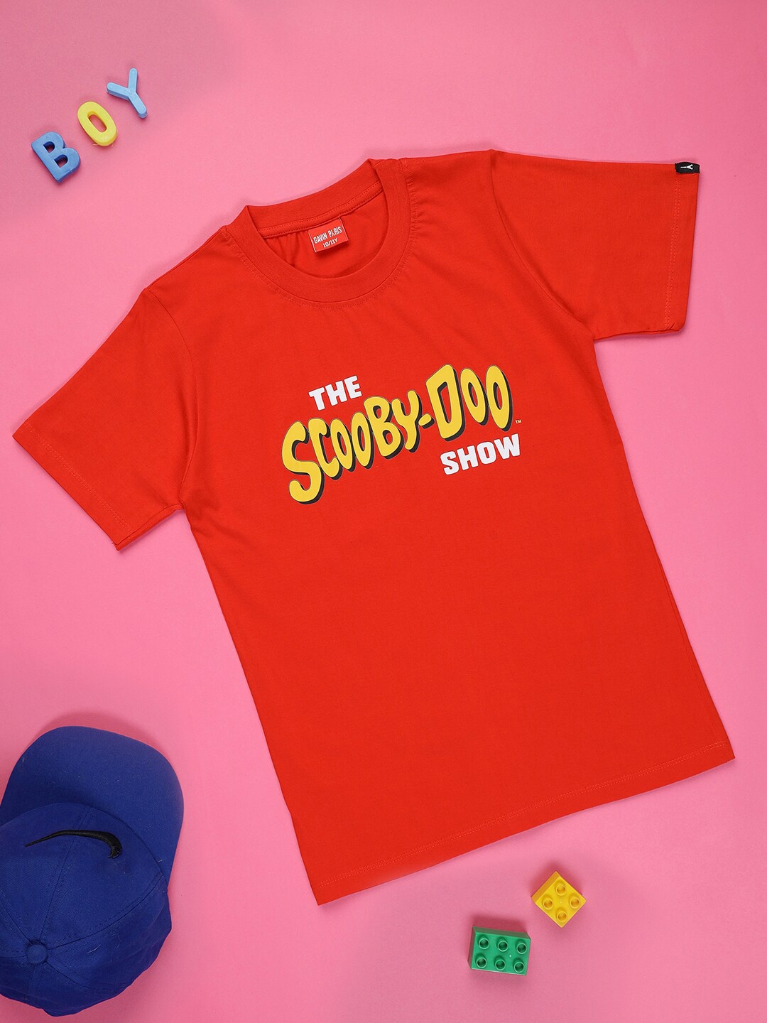 

Gavin Paris Boys Scooby Doo Pure Cotton Bio Finish T-shirt, Red