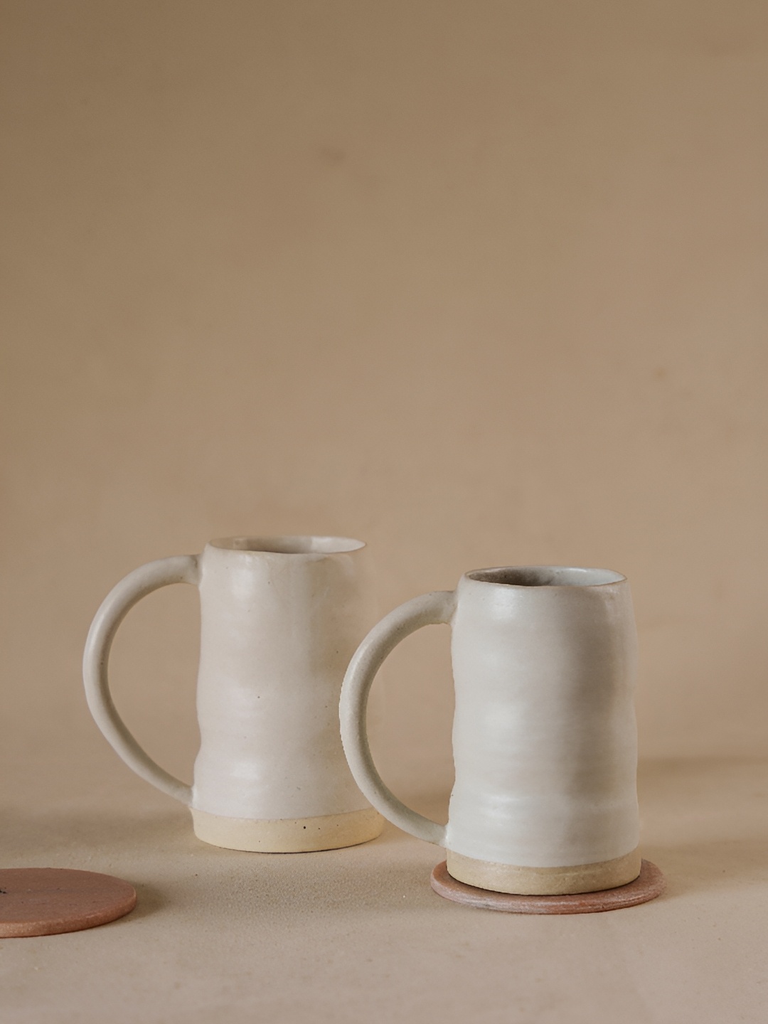 

The Orby House White Ceramic Matte Finished Beer Mug