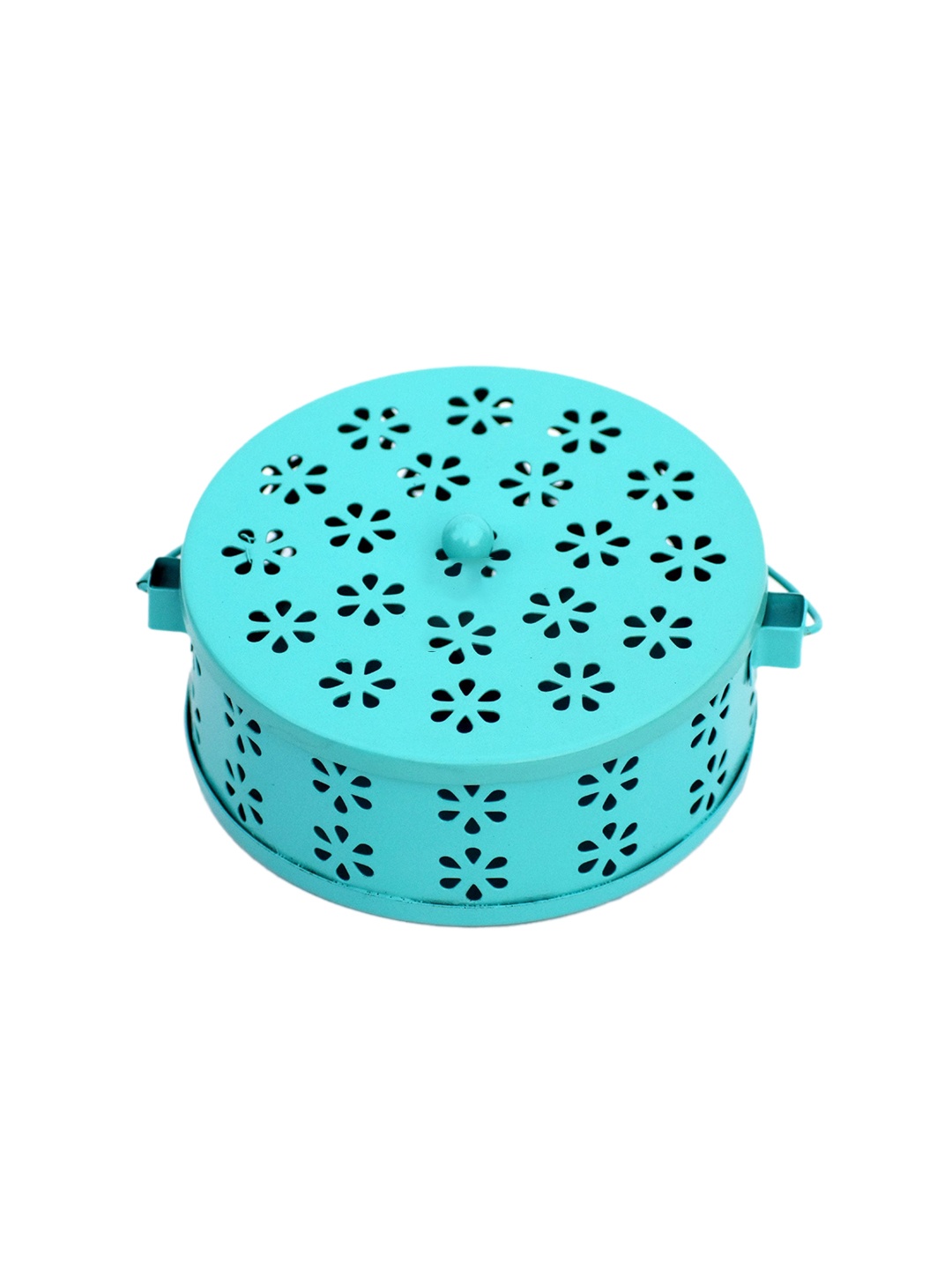 

DSH Crafting Your Curiosity Blue Mosquito Coil Box With Handle