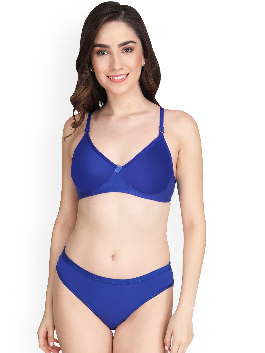 

Liigne Padded Lingerie Set, Blue