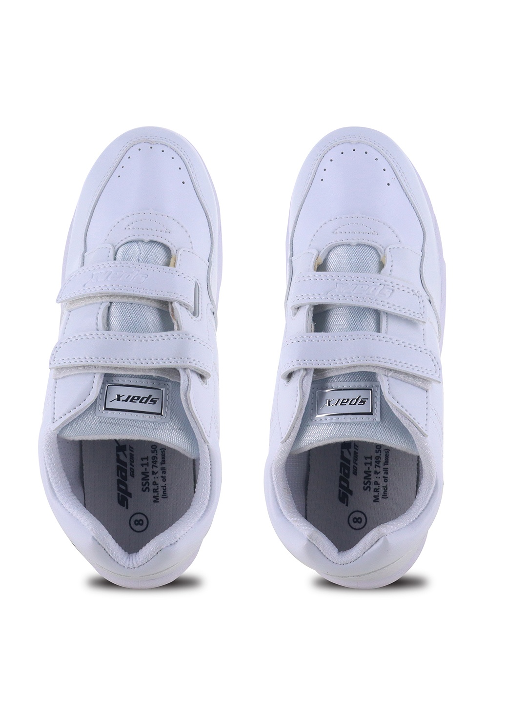 

Sparx Kids Comfort Insole Velcro School Shoe, White