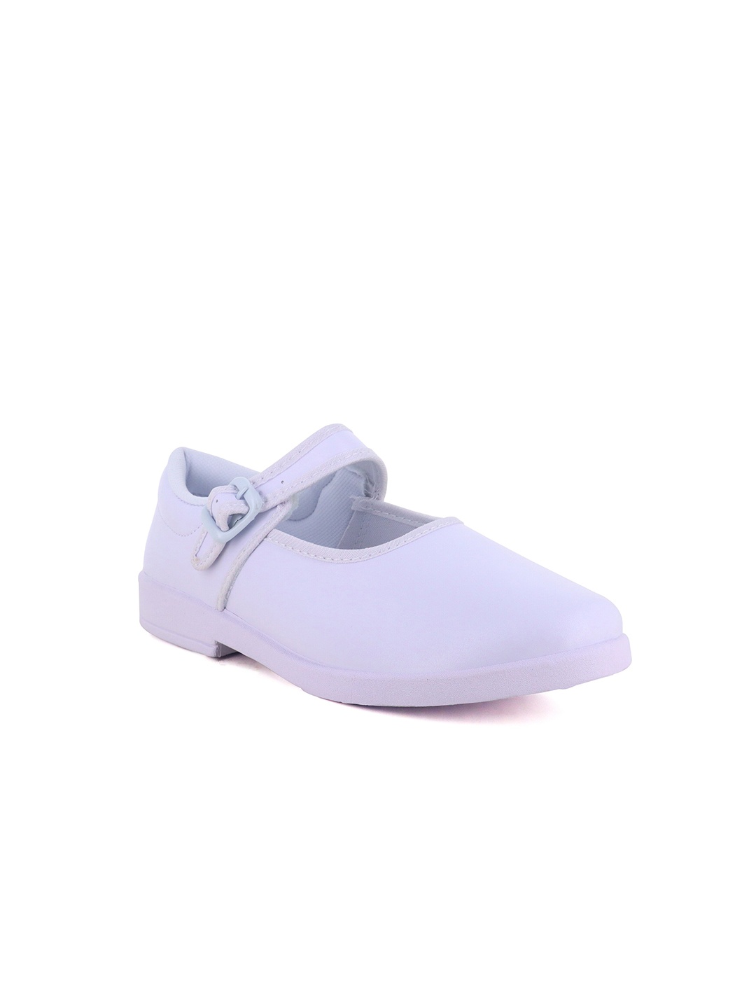 

Sparx Girls Comfort Insole Buckle School Sneakers, White
