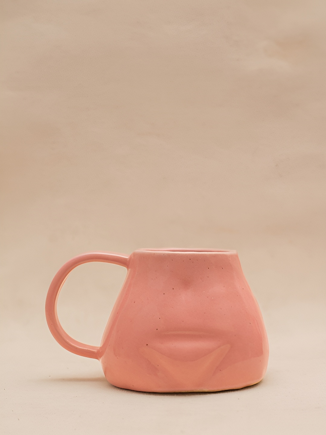 

The Orby House Pink Handcrafted Ceramic Glossy Finish Cup 225ml
