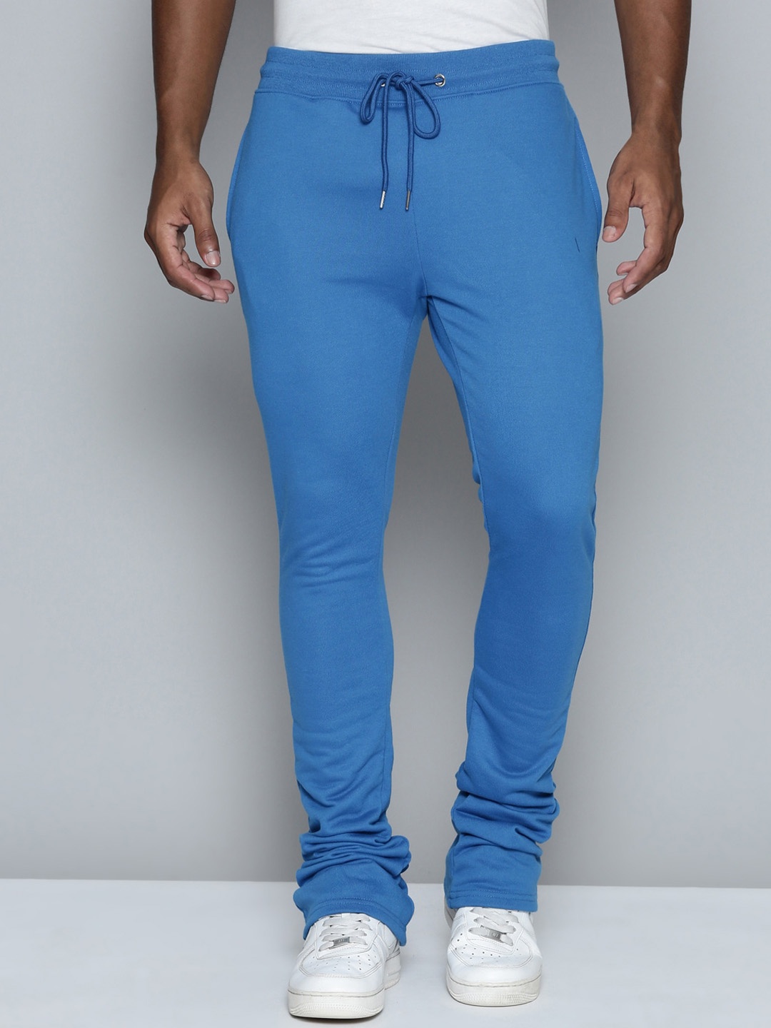 

WAIMEA Men Cotton Track Pants, Blue