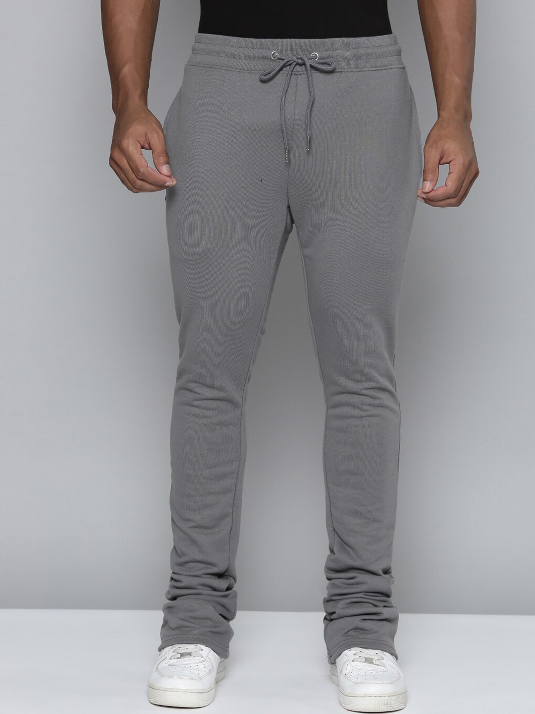 

WAIMEA Men Bootcut Fit Track Pant, Grey