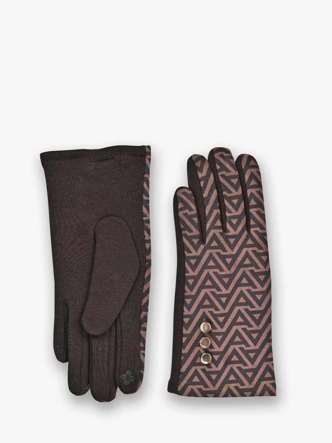 

ALDO Women Windstorm Riding Gloves, Brown