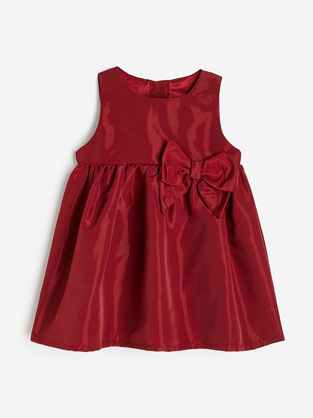 

H&M Girls Bow-Detail Dresses, Red