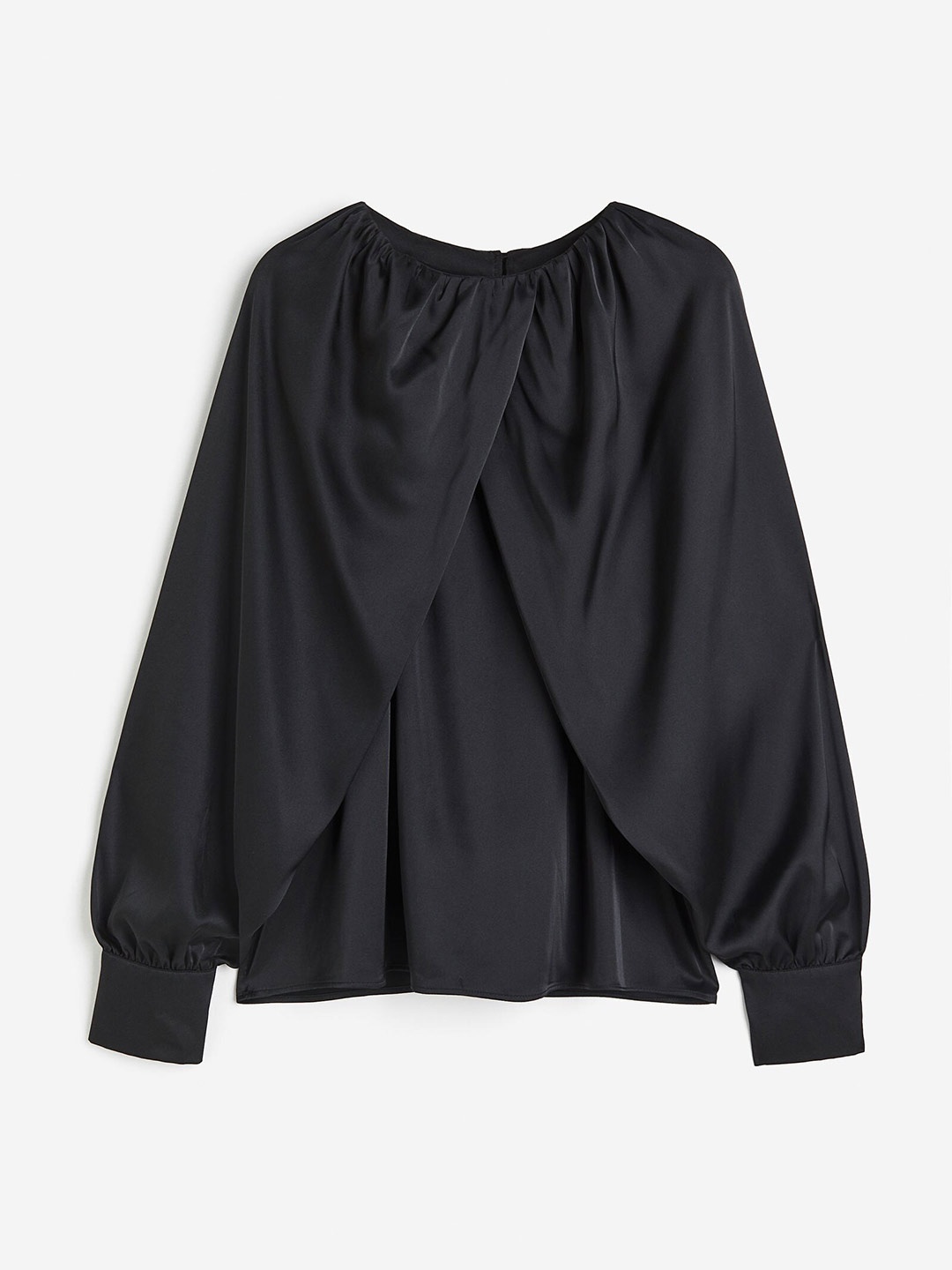 

H&M MAMA Before & After Nursing Blouse, Black