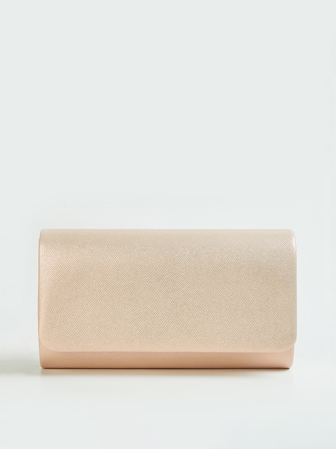 

CODE by Lifestyle Solid Envelope Clutche, Beige