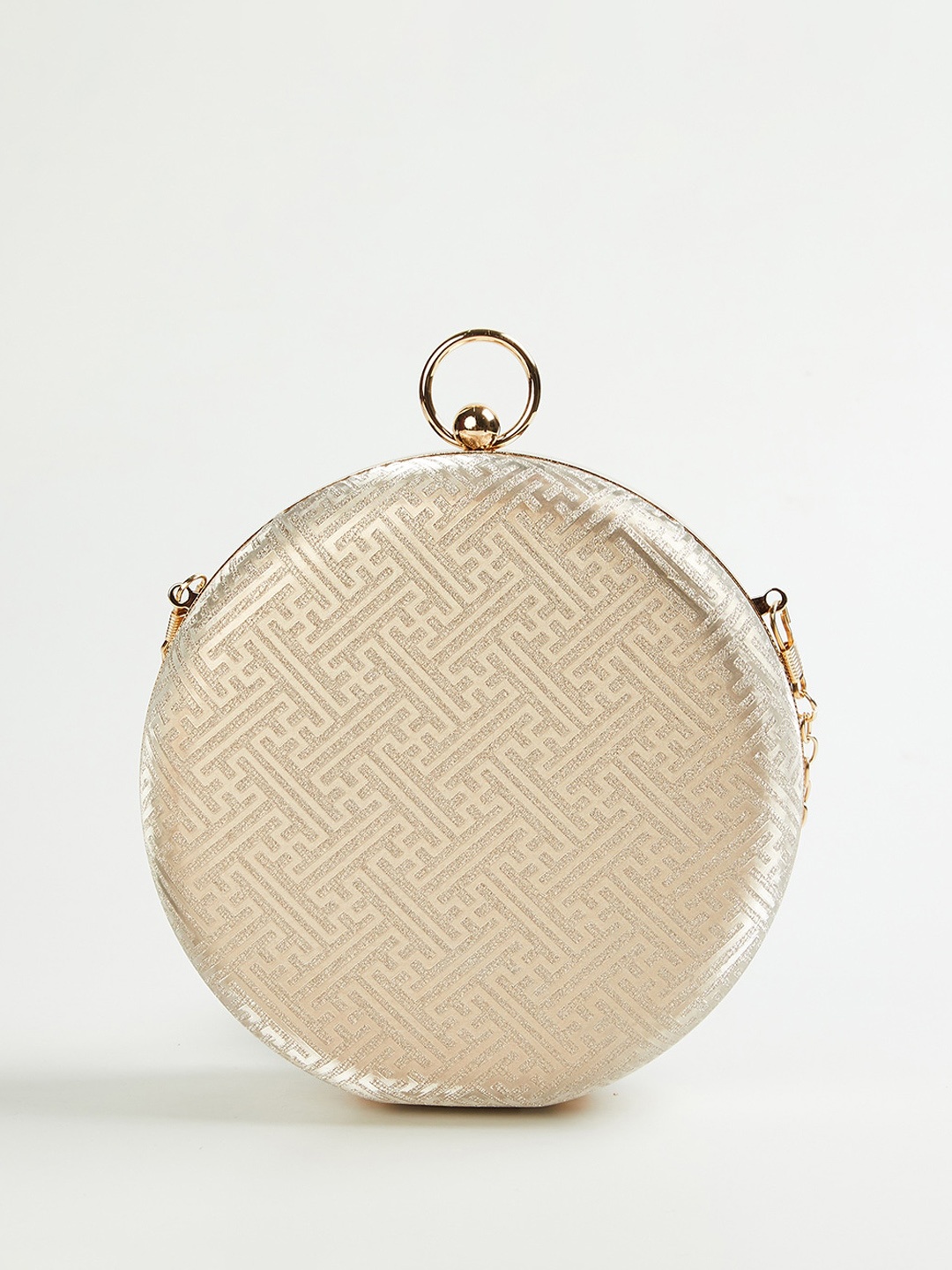 

CODE by Lifestyle Textured Box Clutch, Gold