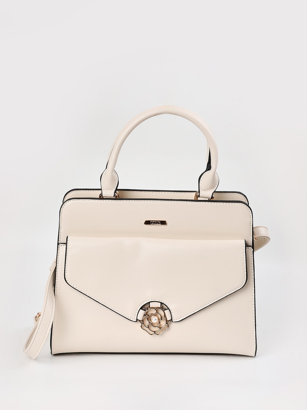 

CODE by Lifestyle Structured Handheld Bag, Beige