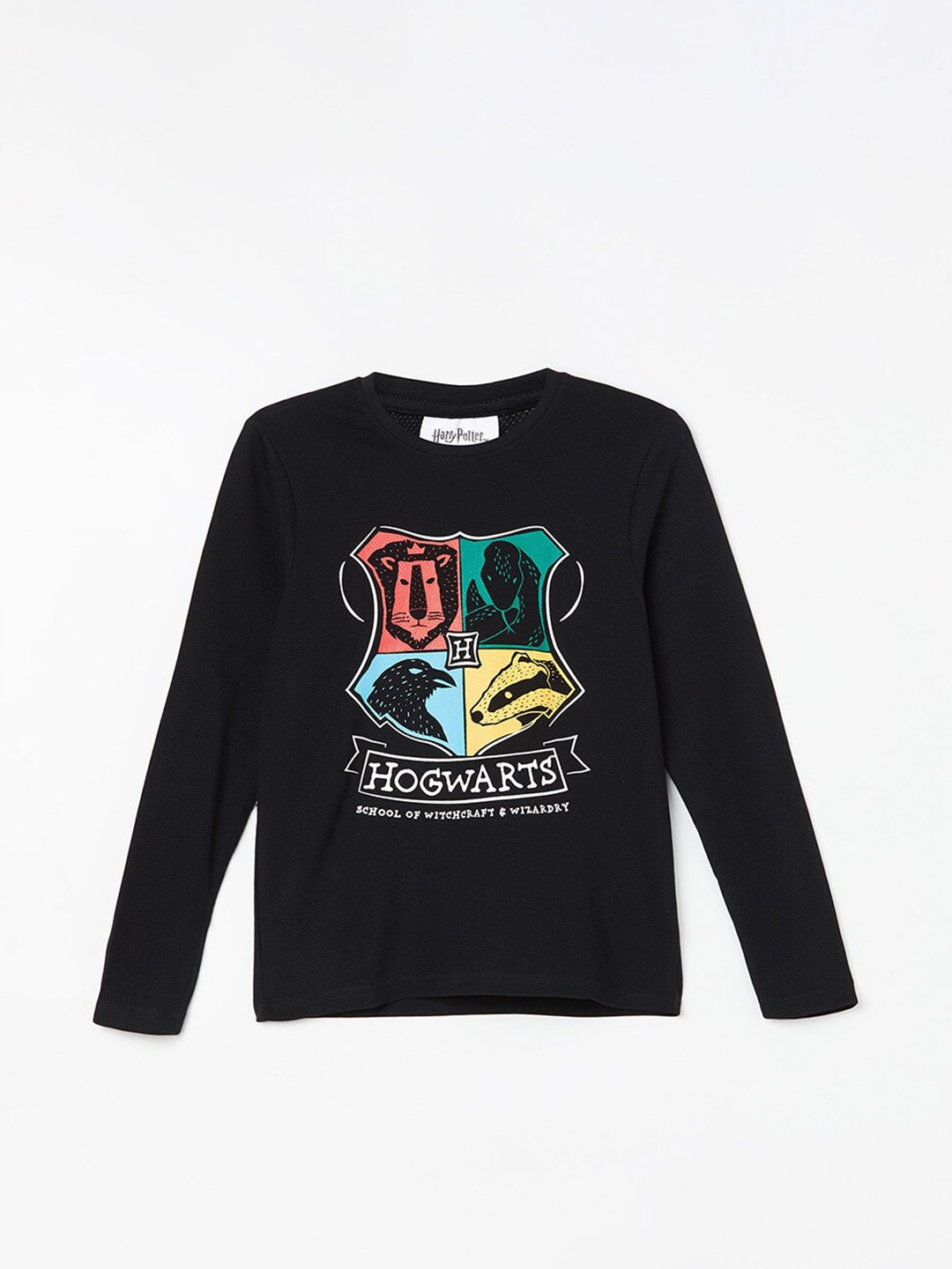 

Fame Forever by Lifestyle Boys Graphic Printed Pure Cotton T-shirt, Black