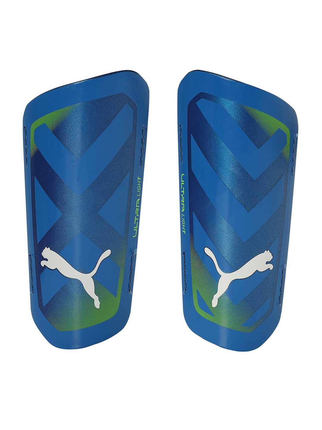 

Puma Unisex ULTRA Light Strap Football Shin Guards, Blue