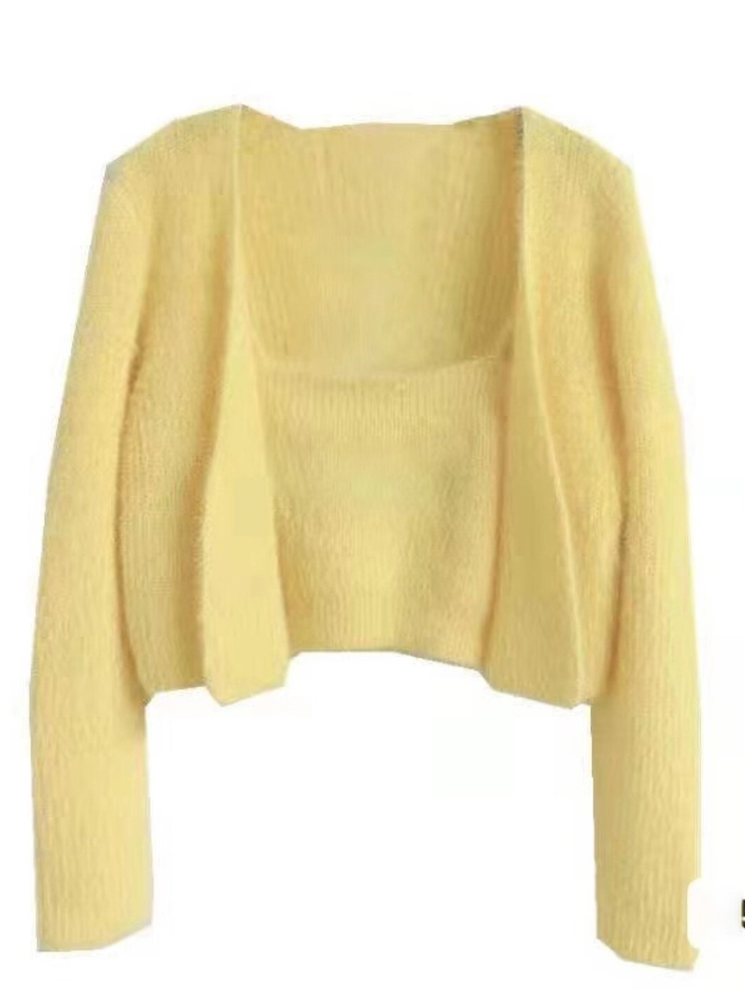 

StyleCast Girls Yellow Round Neck Long Sleeves Top