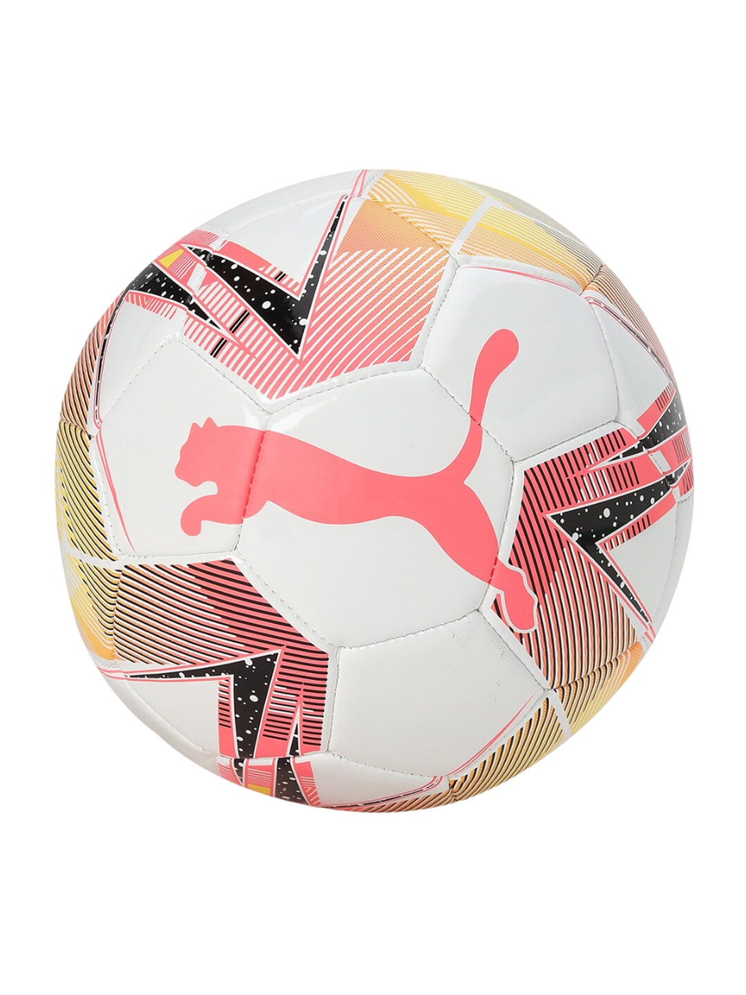 

Puma Futsal 3 MS Printed Rubber 32 Panel Football, White