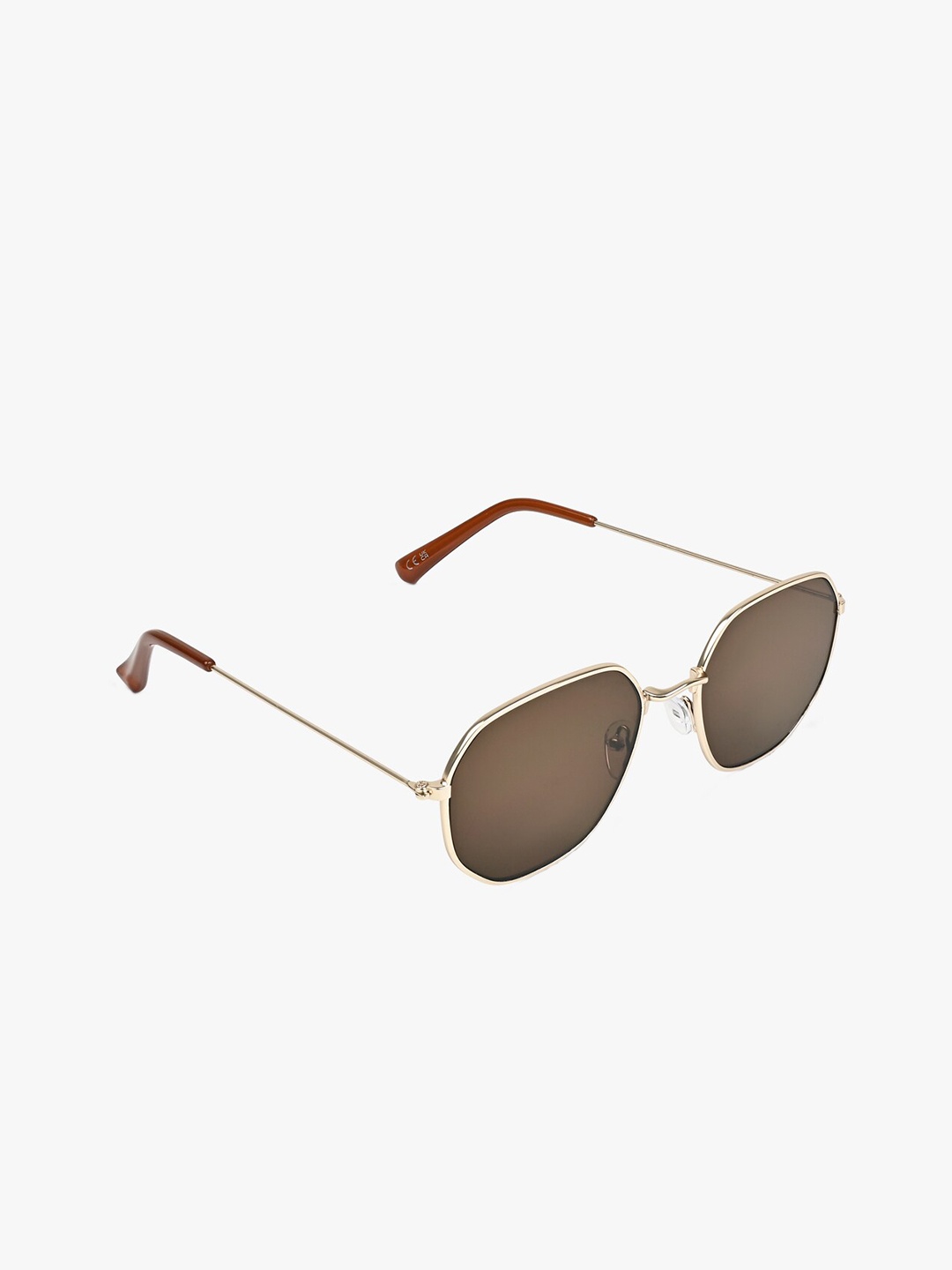 

ALDO Men Full Rim Square Sunglasses SIM710, Brown