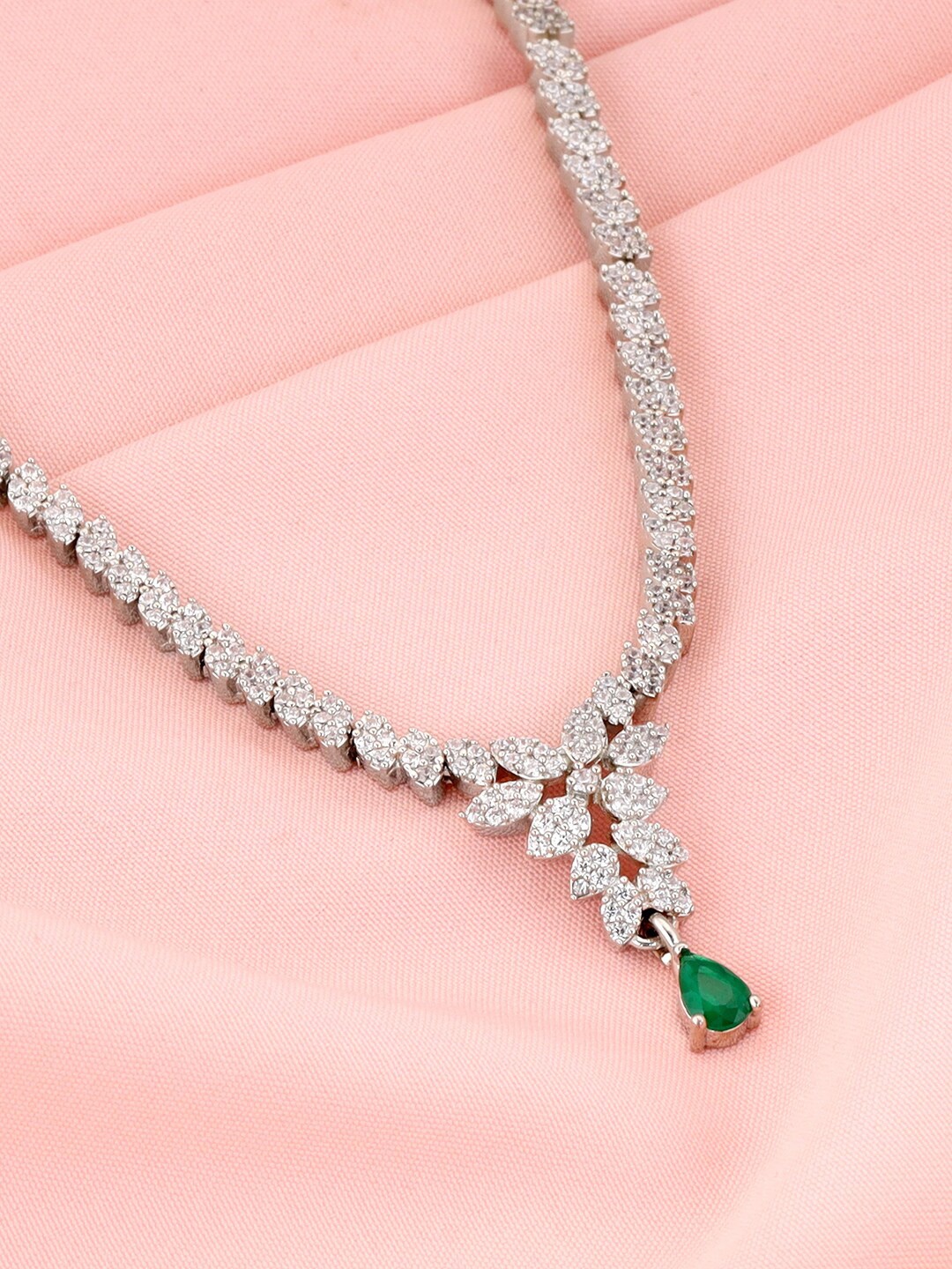 

GIVA Sterling Silver Rhodium-Plated Necklace