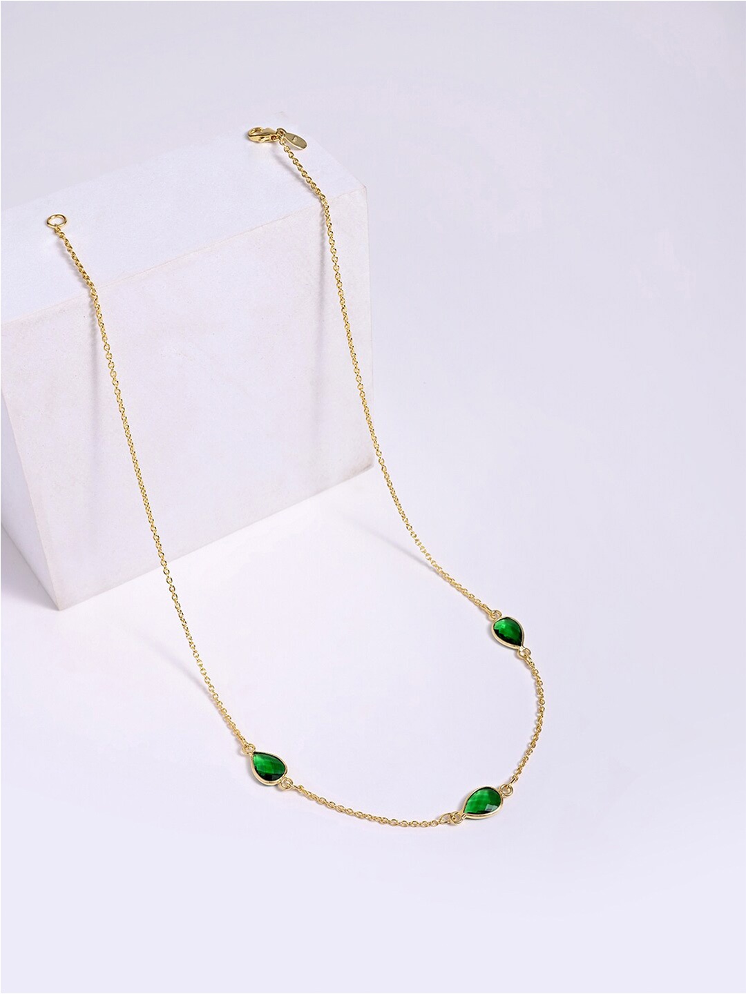 

March by FableStreet Sterling Silver Gold-Plated Necklace