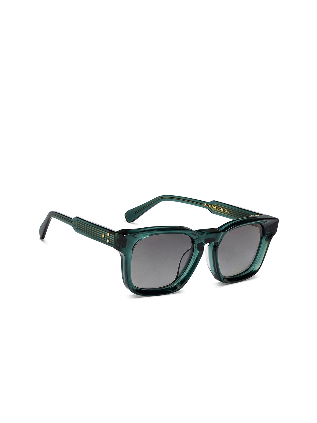 

John Jacobs Unisex Wayfarer Sunglasses with Polarised and UV Protected Lens 210239, Grey