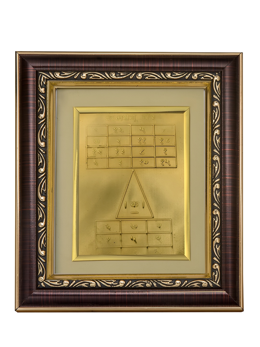 

Pray Everyday Beige & Brown Kamdhenu Yantra